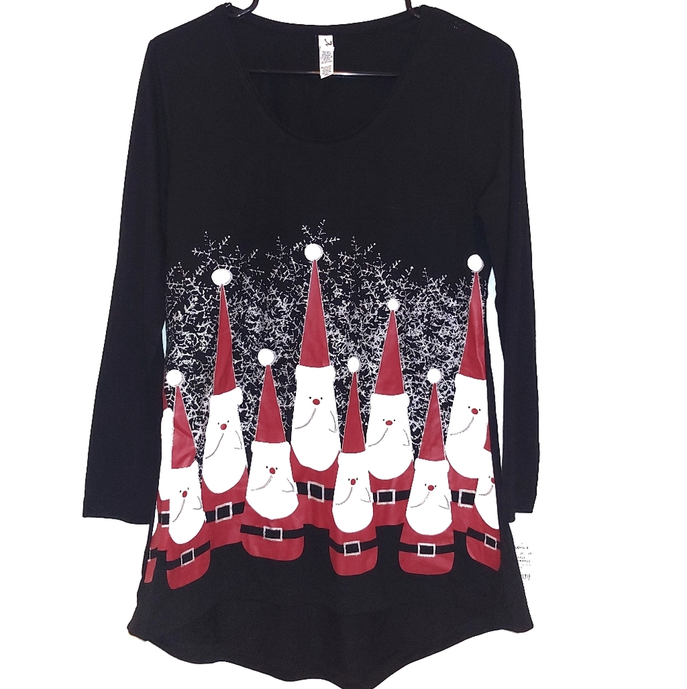 Holiday Christmas Santa Tunic